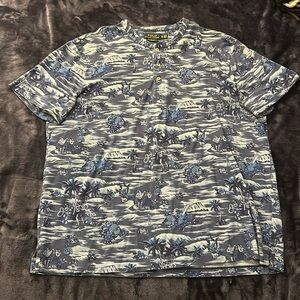 RARE Men’s Polo by Ralph Lauren short-sleeve hawaiian polo
